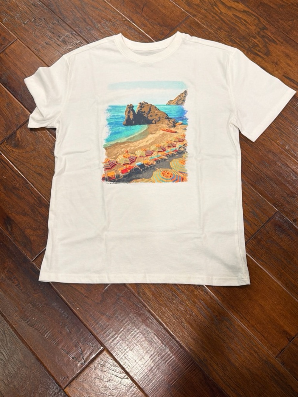 Goodfellow & Co White Tee with Subtle Logo